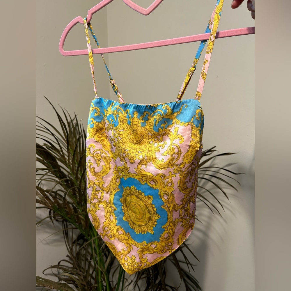 Y2k satin top